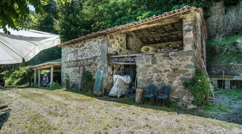 Vista annesso agricolo