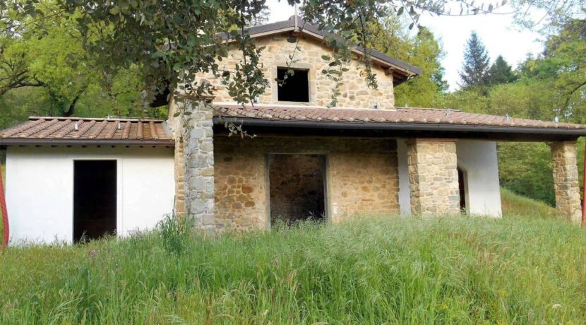 La loggia d'ingresso - The entrance loggia